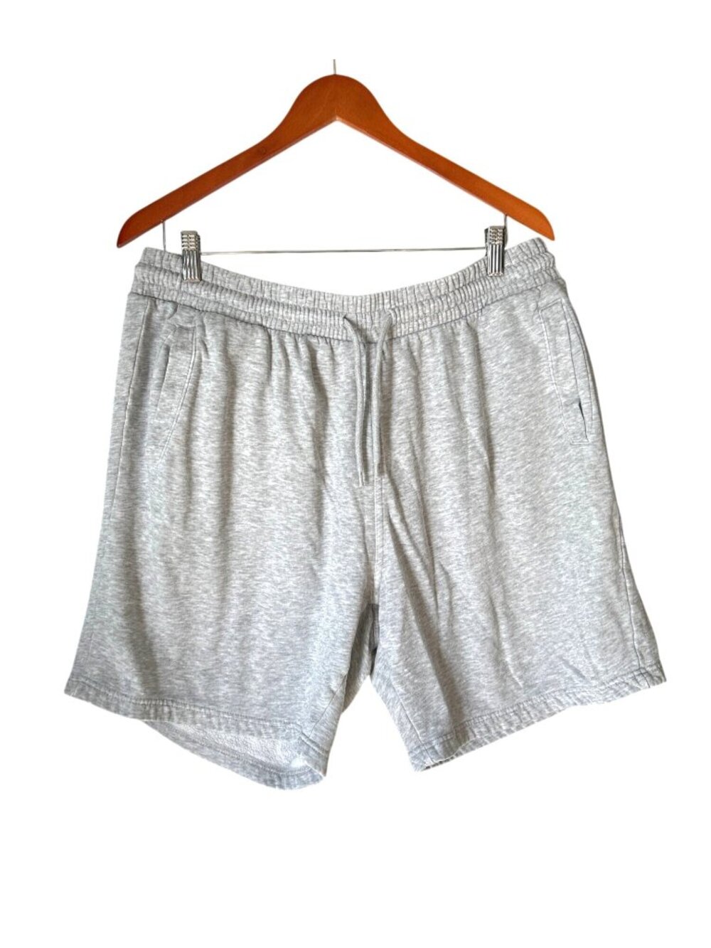 H&M Mens Gray Regular Fit Jersey Shorts Size XL